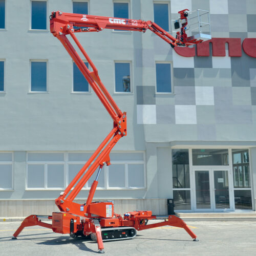 Crawler Mounted Spider Boom Lift